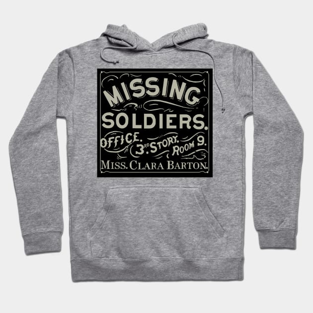 Missing Soldiers Gray Hoodie by Limb Store